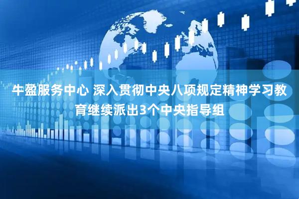 牛盈服务中心 深入贯彻中央八项规定精神学习教育继续派出3个中央指导组